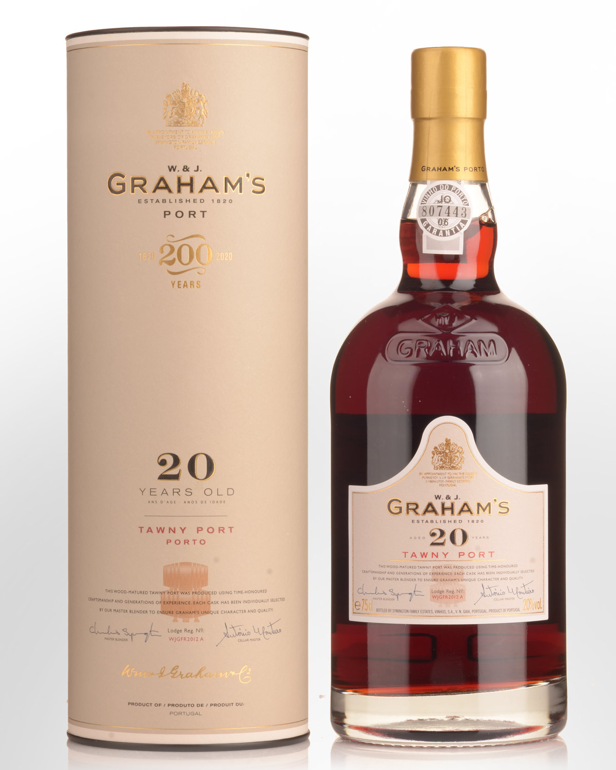 Snifter Grahams 20 Year Porto